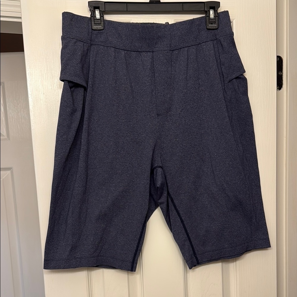 Men's Lululom Navy Blue Shorts No Liner